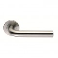 STRAIGHT Lever On Round Rose Furniture 19mm