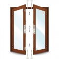 ERA 5345 Series French Door Kit For a pair of rebated timber doors