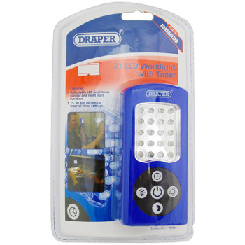 Draper 21 Led Lamp With Timer