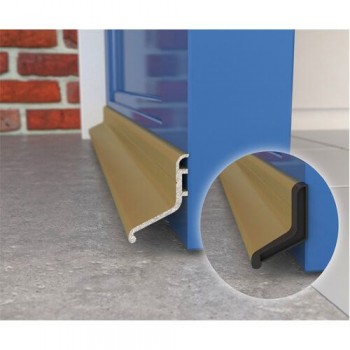 Exitex Deflector 20 - External Deflector Strip Suitable For All Door Types And Profiles