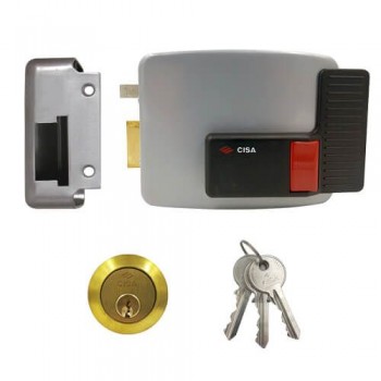 Cisa 11610 Electronic Nightlatch - For Metal Doors and Gates