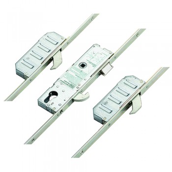 Winkhaus 16201 Symmetrical Aluminium Door Multipoint 3 hooks Split spindle (S/S)