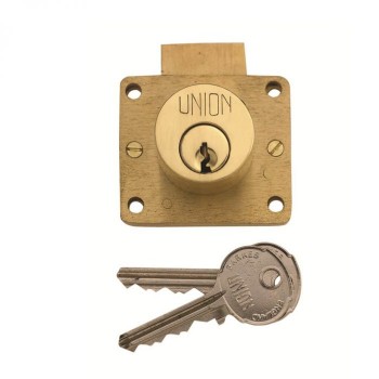 Union 4010 5 Pin Cylinder Deadbolt Drawer Lock