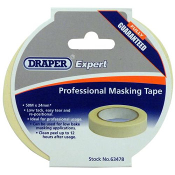 50 metre x 24mm Professional masking tape