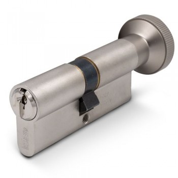 Iseo 8229 5P Euro Key & Turn cylinder T35/40 NP 3K