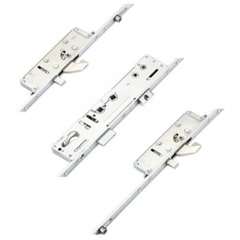 Lockmaster Latch, Deadbolt, 2 Hooks, 2 Anti-Lift Pins, 2 Rollers, Option 2