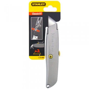 Stanley Knife Classic with 3 Carbide Blades