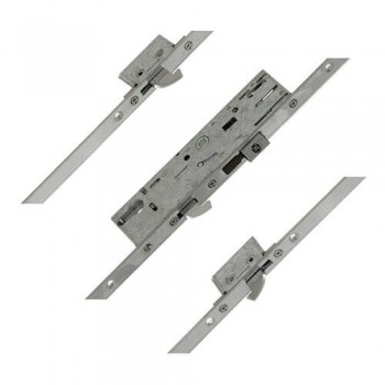 Yale YS170 Latch and 3 Hooks. Long Version, Square 16mm x 2200mm faceplate