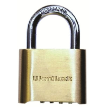 Era Wordlock brass lock WL-PL-071-SS