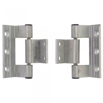 Rebated Aluminium Door Hinge - Hinges designed for aluminium doors