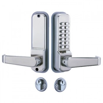 Codelocks CL425 Mortice Lock with Cylinder and Anti Panic safety Function and Code Free 