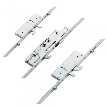 Fullex XL Latch, 3 Hooks, 2 Anti-Lift Pins, 4 Rollers, Option 1